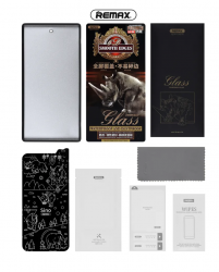 Защитное стекло iPhone 13 mini Remax GL-56 9D Sino Series Shatter-proof приват, черное Защитное стекло iPhone 13 mini Remax GL-56 9D Sino Series Shatter-proof приват, черное