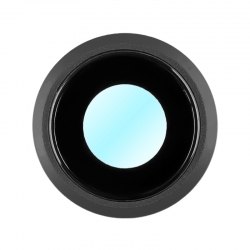 Стекло камеры iPhone 8, черное