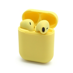 Беспроводные наушники inPods i12 Bluetooth TWS, желтые Беспроводные наушники inPods i12 Bluetooth TWS, желтые