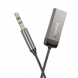 Bluetooth Car Receiver HOCO E78 (адаптер Bluetooth для автомагнитолы с USB входом) цвет серый Bluetooth Car Receiver HOCO E78 (адаптер Bluetooth для автомагнитолы с USB входом) цвет серый