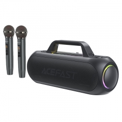 Колонка портативная ACEFAST K1 Party wireless speaker Bluetooth, черная Колонка портативная ACEFAST K1 Party wireless speaker Bluetooth, черная