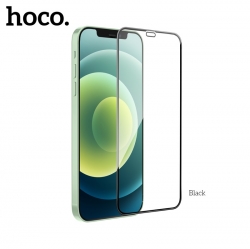 Защитное стекло iPhone 13/ 13 Pro/ 14/ 16E HOCO G16, черное