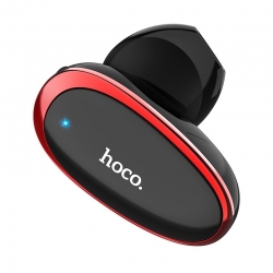Bluetooth гарнитура HOCO E46 Voice, красная
