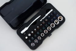 Набор инструментов Duka RS-2 (33 в 1) с битами и трещоткой в кейсе