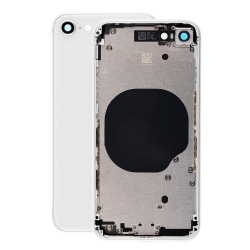 Задняя крышка/ Корпус iPhone 8 в сборе с рамкой, белый (CE) Задняя крышка/ Корпус iPhone 8 в сборе с рамкой, белый (CE)