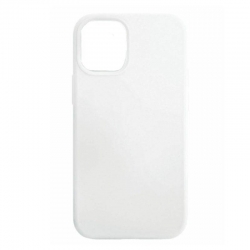 Чехол силиконовый гладкий Soft Touch iPhone 16 Pro Max, белый (закрытый низ)