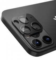 Защитное стекло для камеры iPhone 13 Pro/ 13 Pro Max HOCO A18, черное Защитное стекло для камеры iPhone 13 Pro/ 13 Pro Max HOCO A18, черное