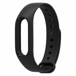 Ремешок силиконовый для Mi Band 2, черный Ремешок силиконовый для Mi Band 2, черный