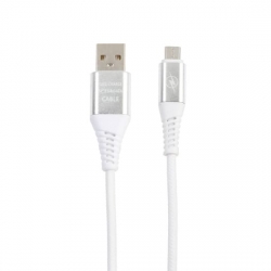 USB кабель micro USB Samsung 1,0м, белый. (длинный штекер)