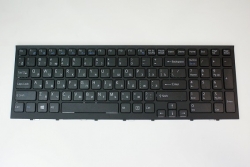 Клавиатура для ноутбука Sony Vaio VPC-EL черная с рамкой Клавиатура для ноутбука Sony Vaio VPC-EL черная с рамкой