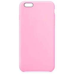 Чехол силиконовый гладкий Soft Touch iPhone 6 Plus/ 6S Plus, розовый (без логотипа)