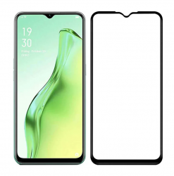 Защитное стекло OPPO A91/ A73/ F15/ F17/ Reno 3 MTB, черное (тех упаковка)