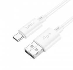 USB кабель Type-C HOCO X88 Gratified (100см. 3.0A), белый USB кабель Type-C HOCO X88 Gratified (100см. 3.0A), белый