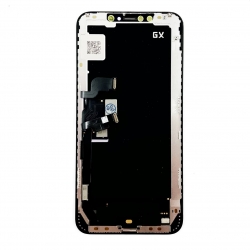 Дисплей iPhone XS MAX в сборе с тачскрином, Черный (OLED GX) Дисплей iPhone XS MAX в сборе с тачскрином, Черный (OLED GX)