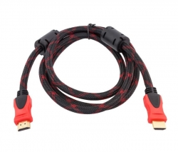 Кабель HDMI (V1.4) 1,5 метра в тканевой оплетке Кабель HDMI (V1.4) 1,5 метра в тканевой оплетке