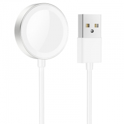Беспроводное зарядное устройство HOCO CW39 wireless charger for iWatch, белый
