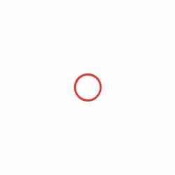 Кольцо основной камеры iPhone 11 Красный