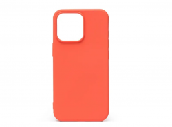 Чехол силиконовый гладкий Soft Touch iPhone 13 Pro, персиковый №44