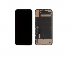 Дисплей iPhone 11 в сборе с тачскрином, Черный (LCD OR/ переклей)