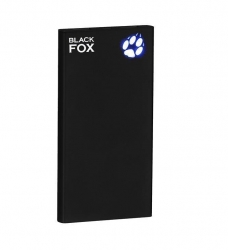 Внешний аккумулятор Power Bank 10000 mAh BLACK FOX BMP100D, черный