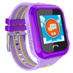 Умные часы Smart BABY WATCH GPS DF27, фиолетовые Умные часы Smart BABY WATCH GPS DF27, фиолетовые