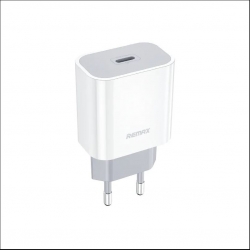 Сетевой адаптер REMAX (RP-U79) 20W Type-C QC 3.0 PD Fast Charger, белый