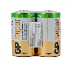 Батарейка GP LR20/2SH Super (1,5v, алкалиновая) упаковка пленка 2 шт Батарейка GP LR20/2SH Super (1,5v, алкалиновая) упаковка пленка 2 шт