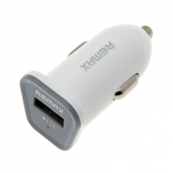 Автомобильный адаптер Remax USB 2.1 mAh, белый