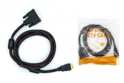 Кабель DVI-D to HDMI (V1.4) 3.0 метра Кабель DVI-D to HDMI (V1.4) 3.0 метра