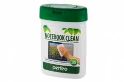 Чистящие салфетки Perfeo Notebook Clean для ухода за ноутбуками, планшетами и смартфонами (100 шт)