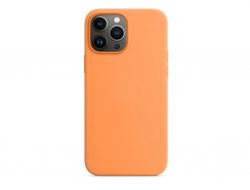 Чехол силиконовый гладкий Soft Touch iPhone 13 Pro Max, персиковый №44 Чехол силиконовый гладкий Soft Touch iPhone 13 Pro Max, персиковый №44
