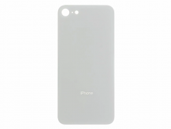 Задняя крышка iPhone 8 стеклянная, легкая установка, белая (CE)