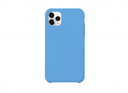 Чехол силиконовый гладкий Soft Touch iPhone 13 Pro, светло-синий №42 Чехол силиконовый гладкий Soft Touch iPhone 13 Pro, светло-синий №42