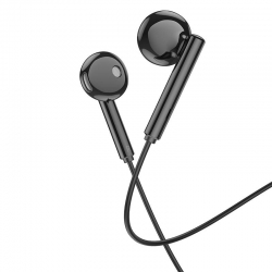 Наушники проводные BOROFONE BM82 Art music earphones 3.5mm, черные
