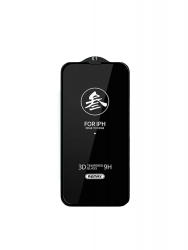Защитное стекло iPhone 15/ 16 Remax GL-27 Medicine Glass Приват полное покрытие, черное