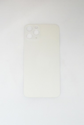 Задняя крышка iPhone 11 Pro со стеклом камеры, серебро Задняя крышка iPhone 11 Pro со стеклом камеры, серебро
