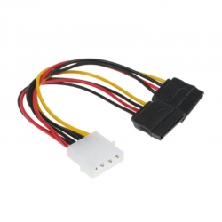 Кабель-переходник Molex (F) - 2xSATA (M) для питания SATA-устройств