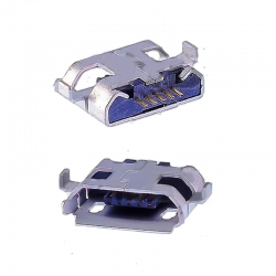 Разъем microUSB 2.0 разъём для планшетов Jack061 5pin, установка в разрез платы Разъем microUSB 2.0 разъём для планшетов Jack061 5pin, установка в разрез платы