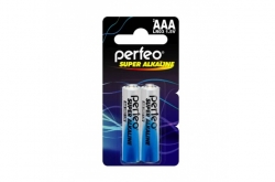 Батарейка Perfeo LR03/2BL mini AAA мизинчиковая (1.5v, алкалиновая) (цена за упаковку 2 шт)