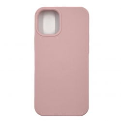 Чехол силиконовый гладкий Soft Touch iPhone 12 mini, розовый песок №19 (закрытый низ) Чехол силиконовый гладкий Soft Touch iPhone 12 mini, розовый песок №19 (закрытый низ)