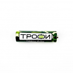 Батарейка Трофи R06 AA/пальчиковая (1,5v, солевая) 1 шт Батарейка Трофи R06 AA/пальчиковая (1,5v, солевая) 1 шт