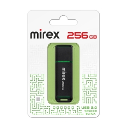 USB флеш-накопитель Mirex Drive SPACER BLACK 256 GB, черный USB флеш-накопитель Mirex Drive SPACER BLACK 256 GB, черный