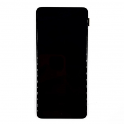 Дисплей Samsung A515F Galaxy A51 в сборе с тачскрином и рамкой, черный (Incell)