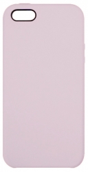 Чехол силиконовый гладкий Soft Touch iPhone 5/ 5S/ SE, розовый песок (без логотипа)