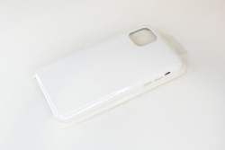 Чехол силиконовый гладкий Soft Touch Premium iPhone 11 Pro Max White (№4)