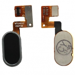 Шлейф Meizu M3 Note с кнопкой Home, черный