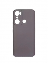 Чехол силиконовый гладкий Soft Touch INFINIX HOT 20i серый Чехол силиконовый гладкий Soft Touch INFINIX HOT 20i серый