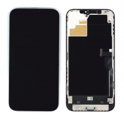 Дисплей iPhone 12 Pro Max в сборе с тачскрином, Черный (INCELL JK)