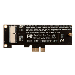 Плата расширения для SSD Apple 2013 - 2017 на PCIe x1 / NFHK N-2013X (Org)