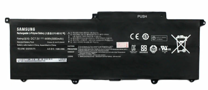 Аккумуляторная батарея для ноутбука Samsung NP900X3D (AA-PLXN4AR) 44Wh